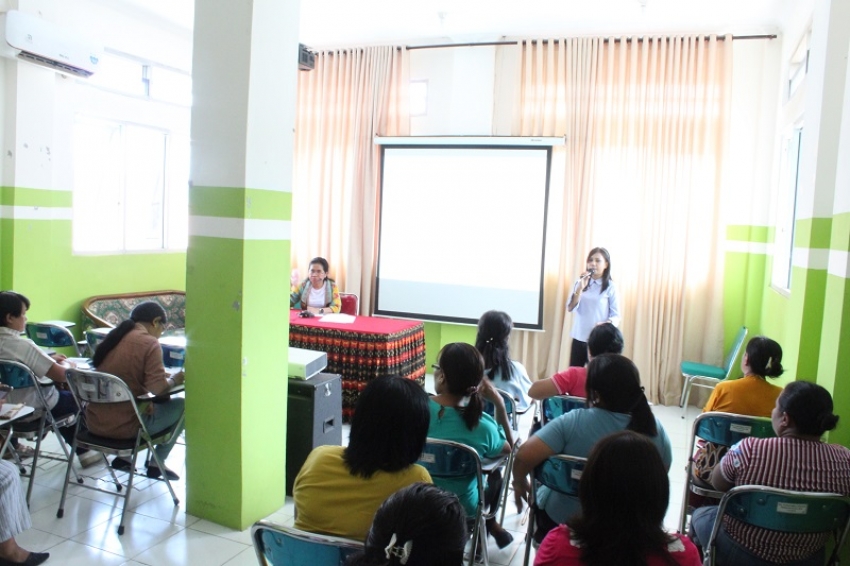 PERTEMUAN PRA SURVEY KEGIATAN SURVEY MAWAS DIRI (SMD) UPTD PUSKESMAS OESAPA