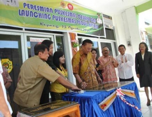 Peresmian Puskesmas Oesapa dan Launching  Puskesamas peduli HIV / AIDS