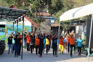 Puskesmas Oesapa Mendukung Gerakan Masyarakat Hidup Sehat, 